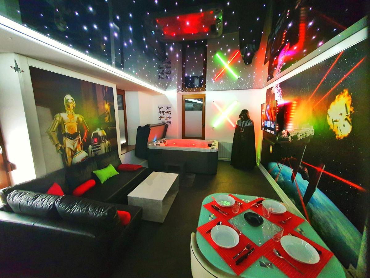 Galaxy Spa-4 Pers-Jacuzzi-Insolite-Parking-Jardin-Clim-Colmar Holtzwihr Екстериор снимка